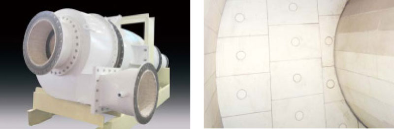 cyclone feed opening