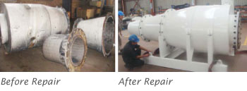 mining cyclone repair